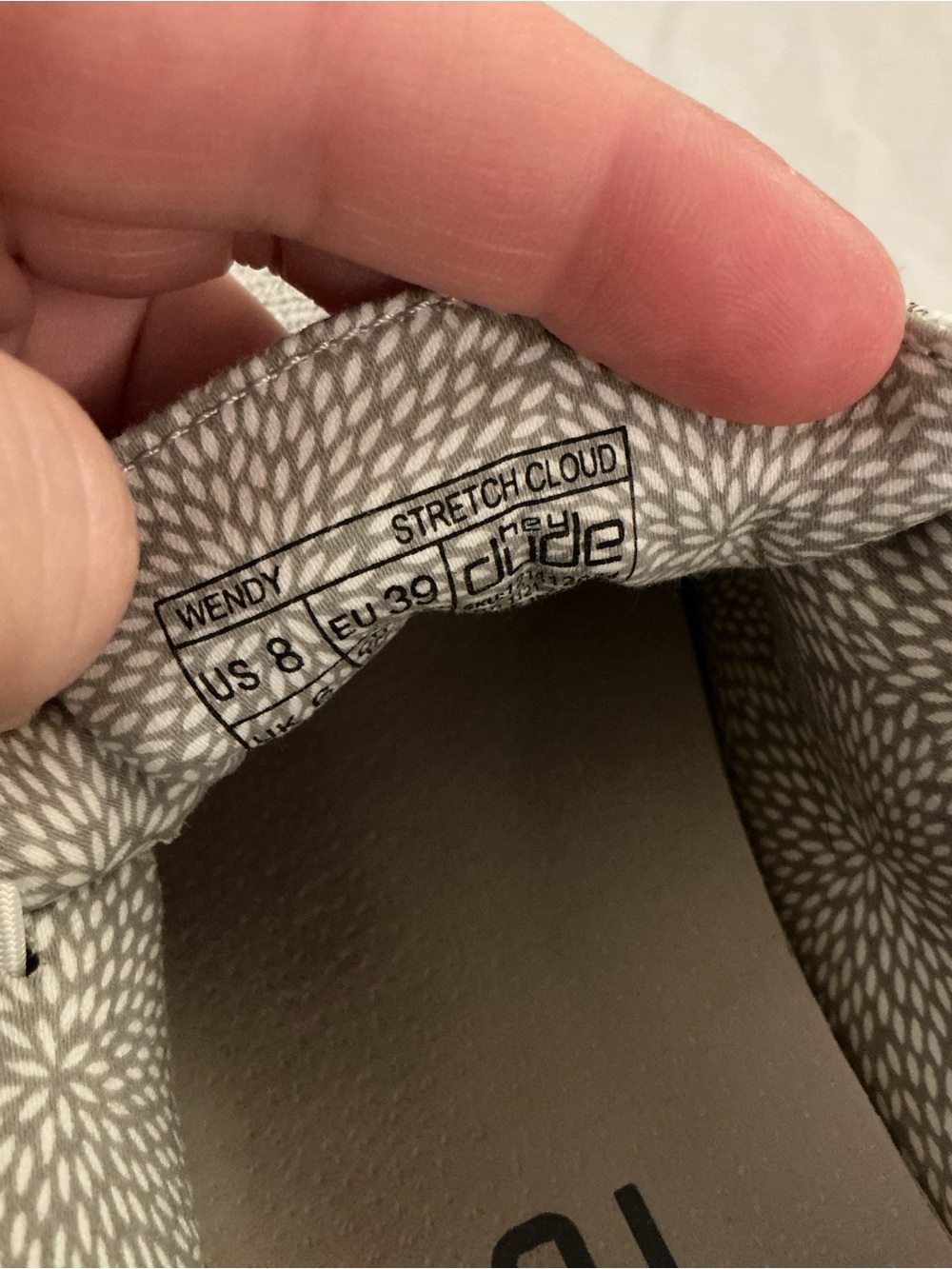Hey Dude Wendy women’s size 8 stretch cloud - Picture 4 of 5
